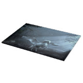 ファンタジー・ユニコーン・イン・フォレスト カッティングボード (角)