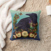 ファンタジー・レイヴン・フェイリーの飛行 クッション (ブランケット)