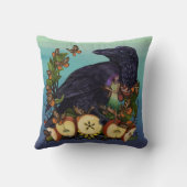 ファンタジー・レイヴン・フェイリーの飛行 クッション (裏面)