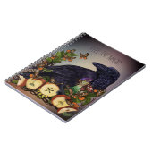 ファンタジー・レイヴン・フェイリー・アートの飛行 ノートブック (左側)