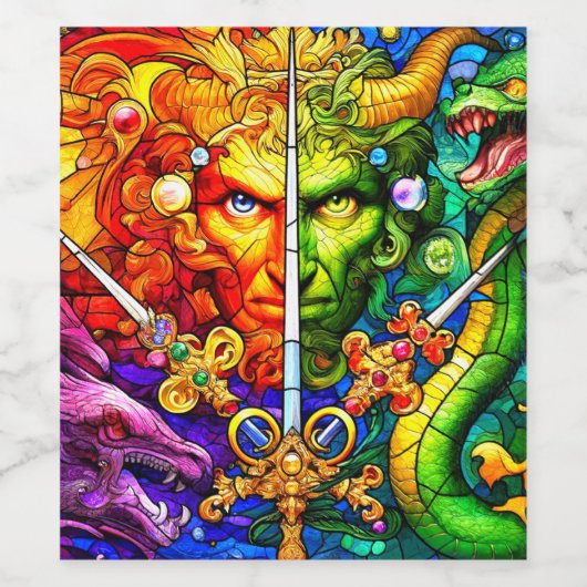 ファンタジー ワインラベル (シングルラベル)