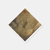 ファンタジー ヴィンテージ 不思議の国のアリス 誕生日パーティー スタンダードカクテルナプキン (角)