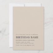 ファンタジー〔占星術の〕十二宮図スターズバースデーパーティー招待状 招待状 (正面)