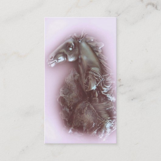 ファンタジー-名刺の霧 名刺 (正面)