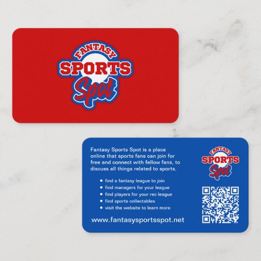 ファンタジー 名刺 (正面/裏面)