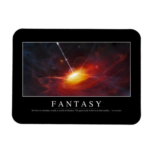 ファンタジー:感動的引用文 マグネット (横)