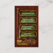 ファンタジー-気色悪い-私にあなたのための目が常にあったありますことが 名刺 (裏面)