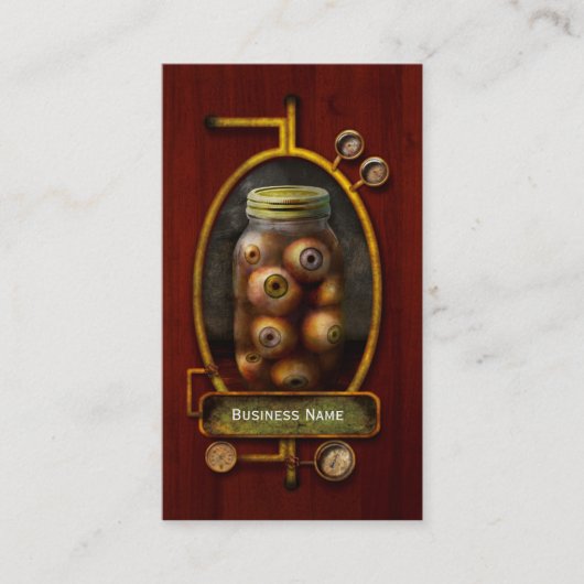 ファンタジー-気色悪い-私にあなたのための目が常にあったありますことが 名刺 (正面)