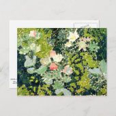 ファンタジー(緑) ポストカード (正面/裏面)