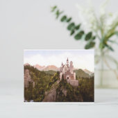 ファンタジー-art-wallpaper-34,ノイシュワンシュタイン城 ポストカード (スタンド正面)