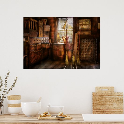 ファンタジー- Broom Maker 2 ポスター (キッチン)