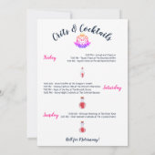 ファンタジー/ D&Dバチェロレッテ 招待状 (裏面)