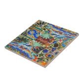 ファンタジー。 Gaudi。 写真1 タイル (側面)