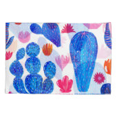 ファンタジーCacti:装飾シームレスパターン。 枕カバー (裏面)