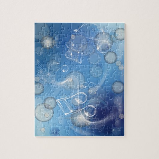 ファンタジーGlass Music Notes ジグソーパズル (縦)