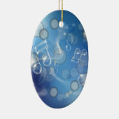 ファンタジーGlass Music Notes セラミックオーナメント (右)
