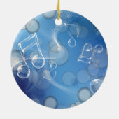 ファンタジーGlass Music Notes セラミックオーナメント (裏面)