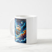 ファンタジーT型宇宙帆船 コーヒーマグカップ (正面左)