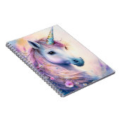 ファンタジーUnicornノートブック6.5 x 8.75インチ ノートブック (右側)