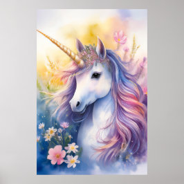 ファンタジーUnicornポスター ポスター