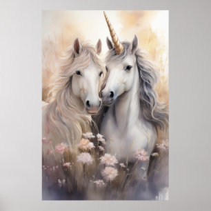 ファンタジーUnicornポスター ポスター