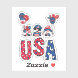 ファンタジーUSAキャラクターグラフィックダイカット シール