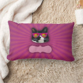 ファンタスティックなサングラスタキシード猫おもしろいアート ランバークッション (ブランケット)