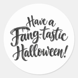 ファンタスティックなハロウィンを。スリリングで面白いヴァンパイア ラウンドシール