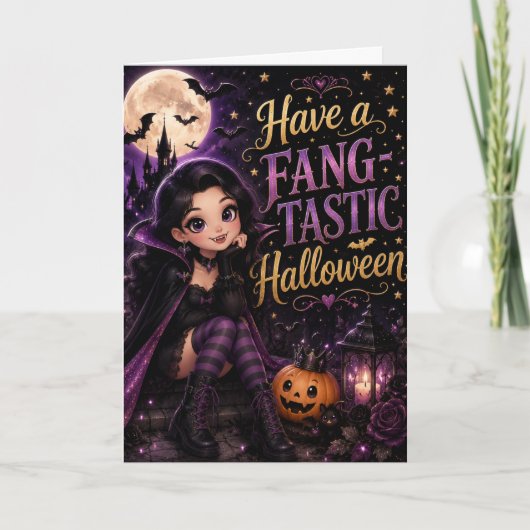 ファンタスティックなハロウィン カード (正面)