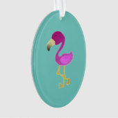 ファンタスティックなフラミンゴ オーナメント (正面)