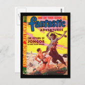 ファンタスティックな冒険v06 n02 (Apr 1944)_パルプアート ポストカード (正面/裏面)