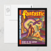 ファンタスティックな冒険v10 n01 (Jan 1948)_パルプアート ポストカード (正面/裏面)