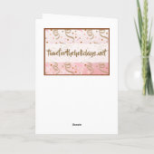 ファンタスティックな誕生日で過ごす カード (裏面)