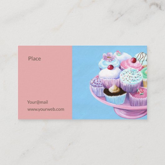 ファンタスティックケーキ屋 名刺 (裏面)