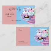 ファンタスティックケーキ屋 名刺 (正面/裏面)