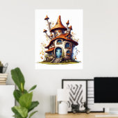 ファンタスティックコテージハウス ポスター (ホームオフィス)