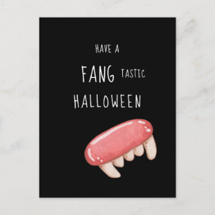 ファンタスティックハロウィン スプーキー吸血鬼の牙 シーズンポストカード