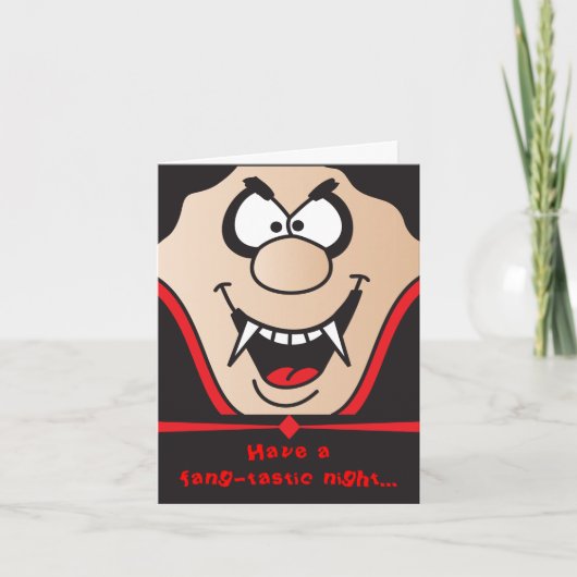 ファンタスティックハロウィーンの夜を過ごす カード (正面)