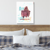 ファンタスティックビーストオーガリー キャンバスプリント (インサイチュ (寝室))