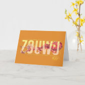 ファンタスティックビーストズゾウ カード (黄色い花)