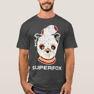 ファンタスティックフォックスアッシュ動揺してスーパーフォックスバーンUSA Tシャツ