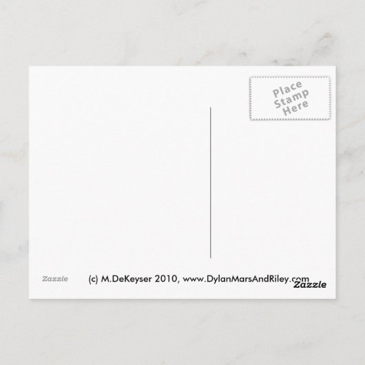 ファンタスティックフランスのエレファントペニーファーシングバイク ポストカード (裏面)