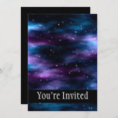 ファンタスティックボヤージ宇宙星雲 招待状 (正面/裏面)
