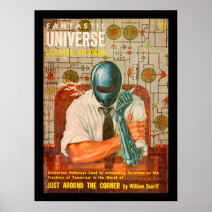 ファンタスティック宇宙v03 n03 (1955-04.King-Size)_Pul ポスター
