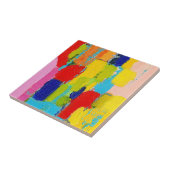 ファンタスティック絵画抽象芸術ズバイクリス・テイラー タイル (側面)