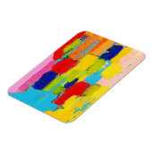 ファンタスティック絵画抽象芸術ズバイクリス・テイラー マグネット (左側)