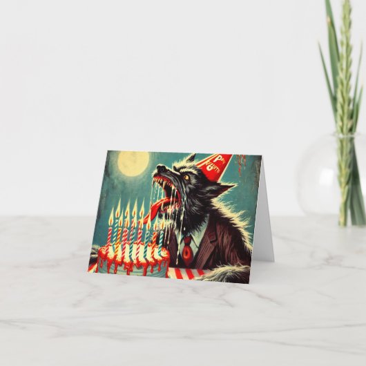 ファンタスティック誕生日 カード (正面)