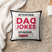 ファンタスティック警告デザインズ!パパジョークのロード クッション (ブランケット)