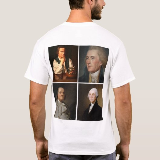 ファンタスティック4ファーザーズのシャツ Tシャツ (裏面)