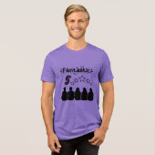ファンタスティック5家族の友達 トライブレンドTシャツ (正面全面)
